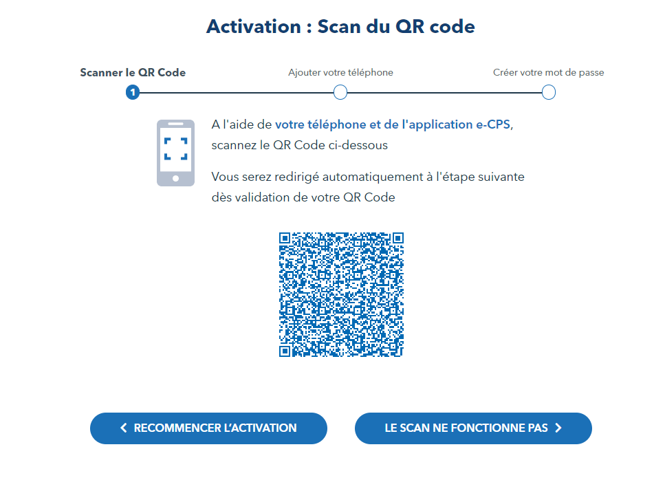 QR Code à scanner