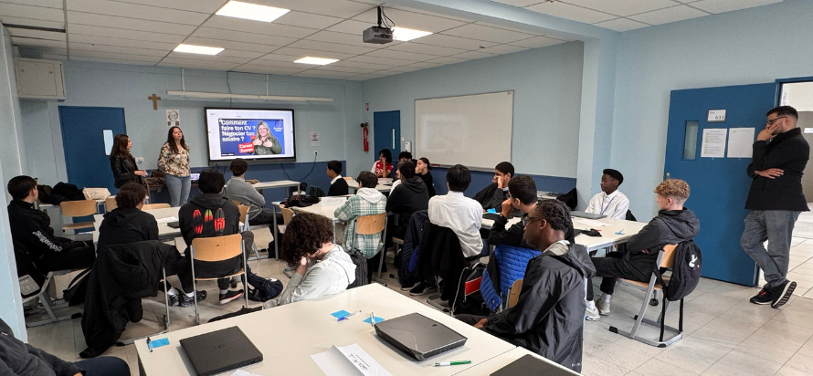 matinée inspirante au lycée La Salle Saint-Denis