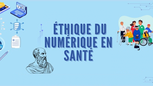 Visuel de l'éthique du numérique en santé - DNS