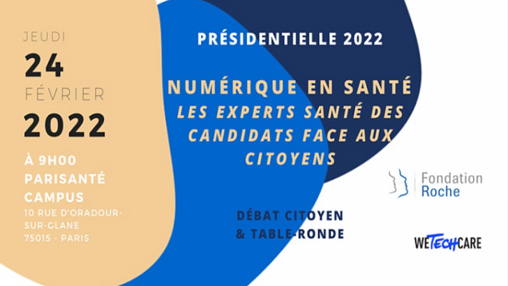 Evénement Présidentielle numérique en santé le 24 février